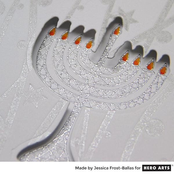Hero Arts Happy Hanukkah Clear Stamps