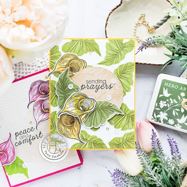 Hero Arts Color Layering Calla Lily Clear Stamps