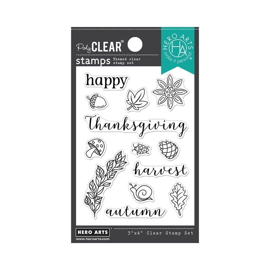 CM520 Autumn Messages - Hero Arts