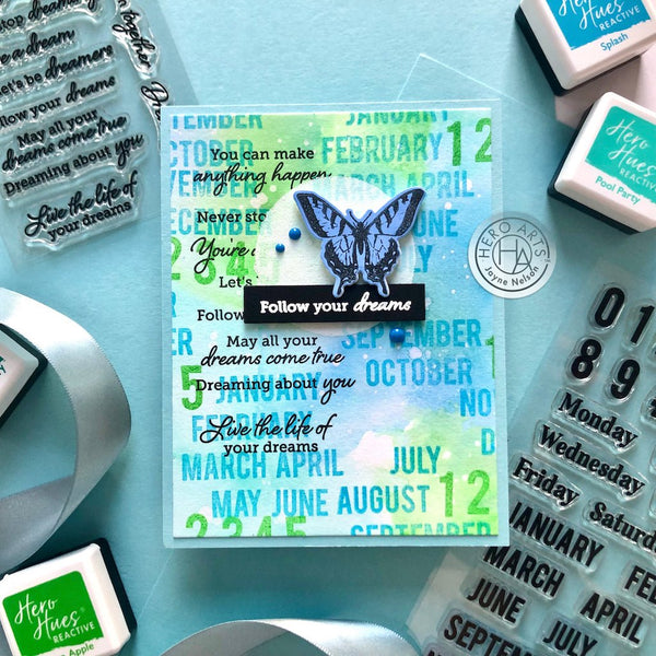 Hero Arts Months and Days Clear Stamps