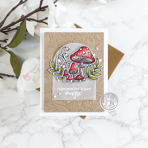 Hero Arts Hello Fungi Clear Stamps