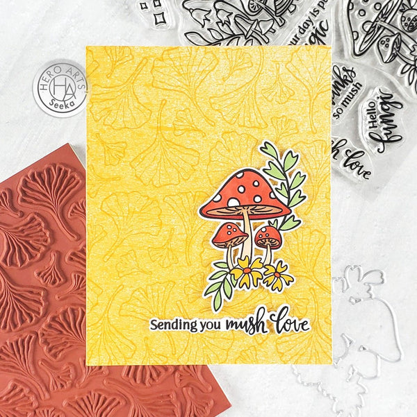 Hero Arts Hello Fungi Clear Stamps