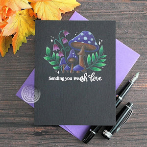 Hero Arts Hello Fungi Clear Stamps