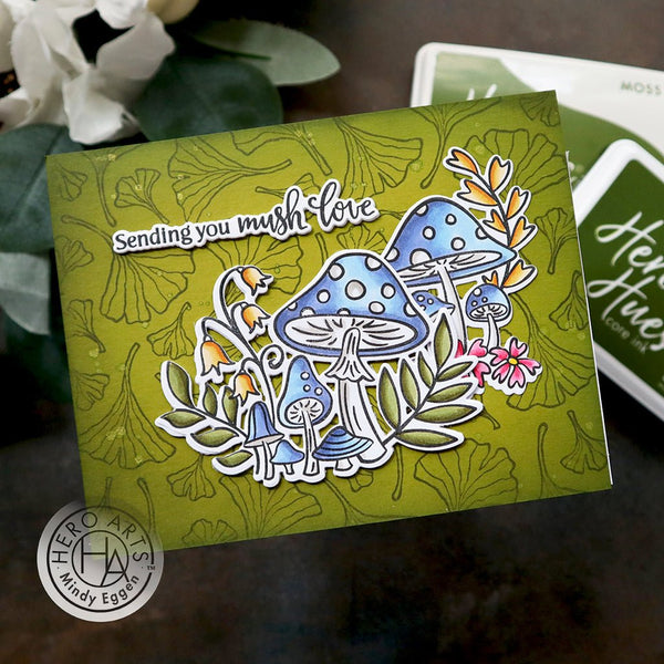Hero Arts Hello Fungi Clear Stamps