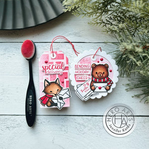 Hero Arts Winter Mail Critters Clear Stamps