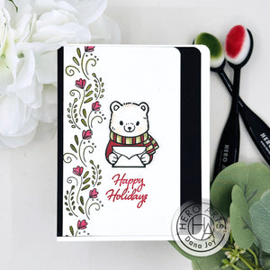 Hero Arts Winter Mail Critters Clear Stamps