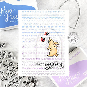 Hero Arts Spring Bunny Clear Stamp Set