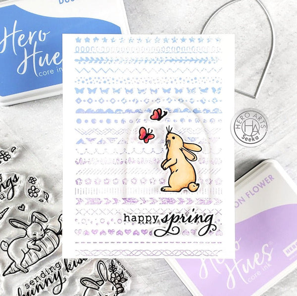 Hero Arts Spring Bunny Clear Stamp Set