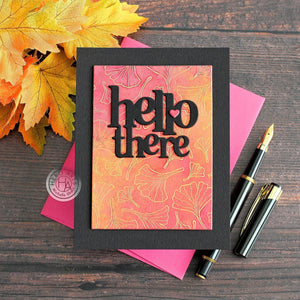 AIR Exclusive Special Buy: Hero Arts Hello There Stamp & Cut Set