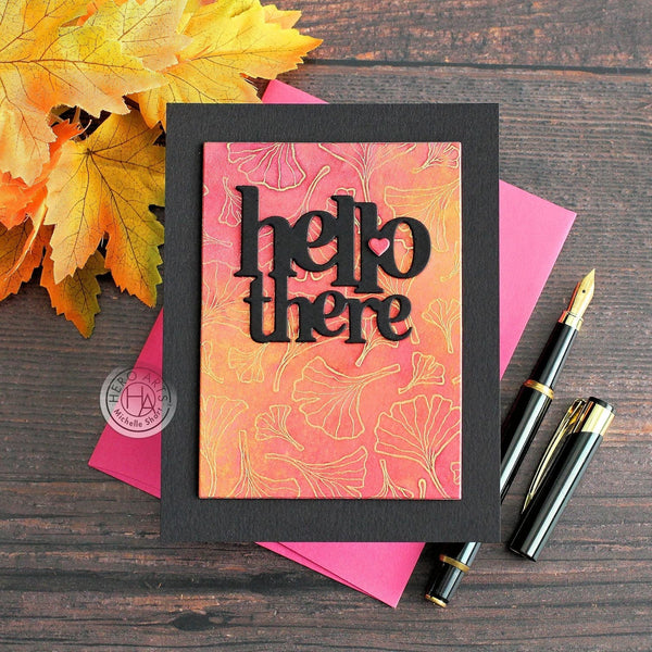 AIR Exclusive Special Buy: Hero Arts Hello There Stamp & Cut Set