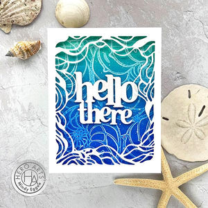 AIR Exclusive Special Buy: Hero Arts Hello There Stamp & Cut Set