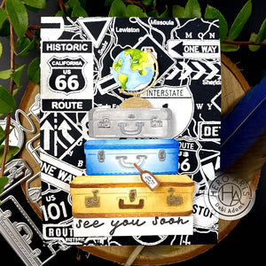 Hero Arts Luggage Dies
