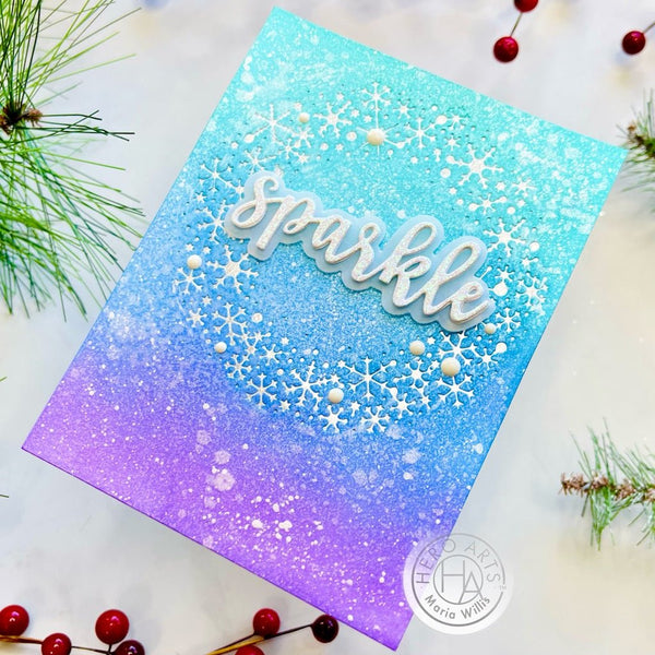 Hero Arts Holiday Words Dies