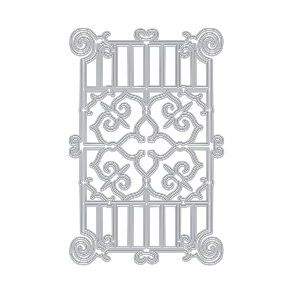 DF213 Ornate Gate Cover Plate (F) - Hero Arts