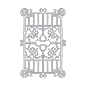 DF213 Ornate Gate Cover Plate (F) - Hero Arts