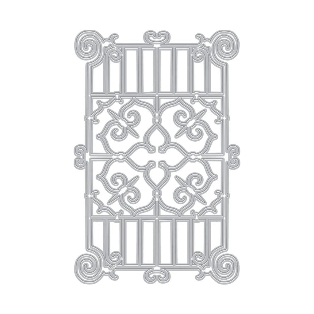 DF213 Ornate Gate Cover Plate (F) - Hero Arts