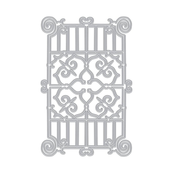 DF213 Ornate Gate Cover Plate (F) - Hero Arts