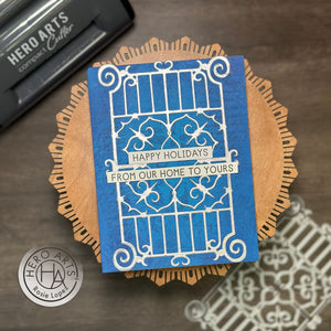 Hero Arts Ornate Gate Cover Plate Dies