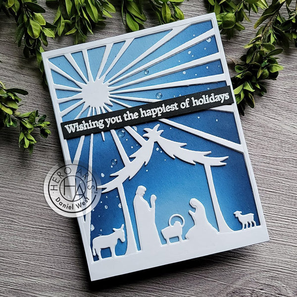 Hero Arts Nativity Cover Plate Dies