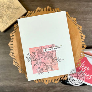 Hero Arts Floral Blooms Wood Stamps