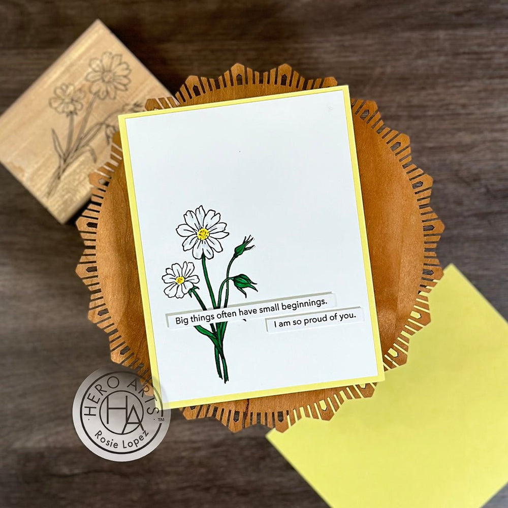 Hero Arts Wild Flower Wood Stamps