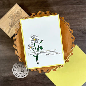 Hero Arts Wild Flower Wood Stamps