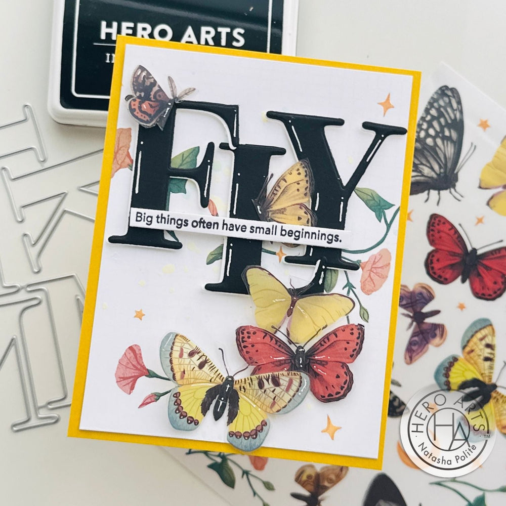 Hero Arts Butterfly Hero Transfers