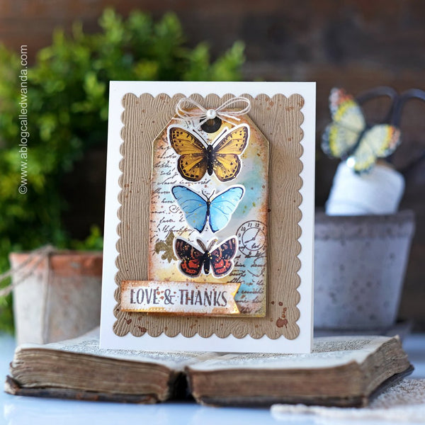 Hero Arts Butterfly Hero Transfers