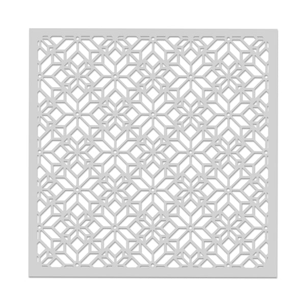 SA291 Poinsettia Stained Glass Pattern Stencil - Hero Arts