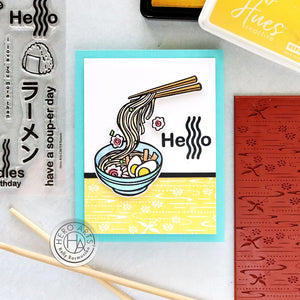 Hero Arts Ramen Stamp & Die Bundle