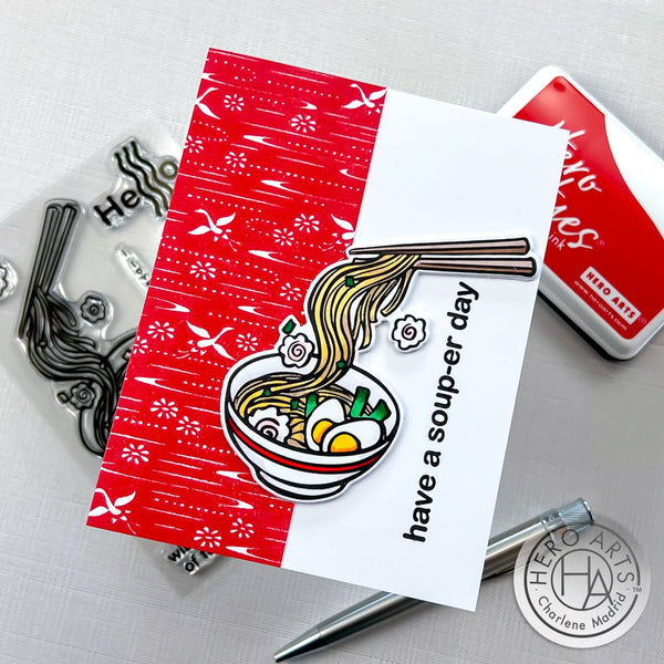 Hero Arts Ramen Stamp & Die Bundle
