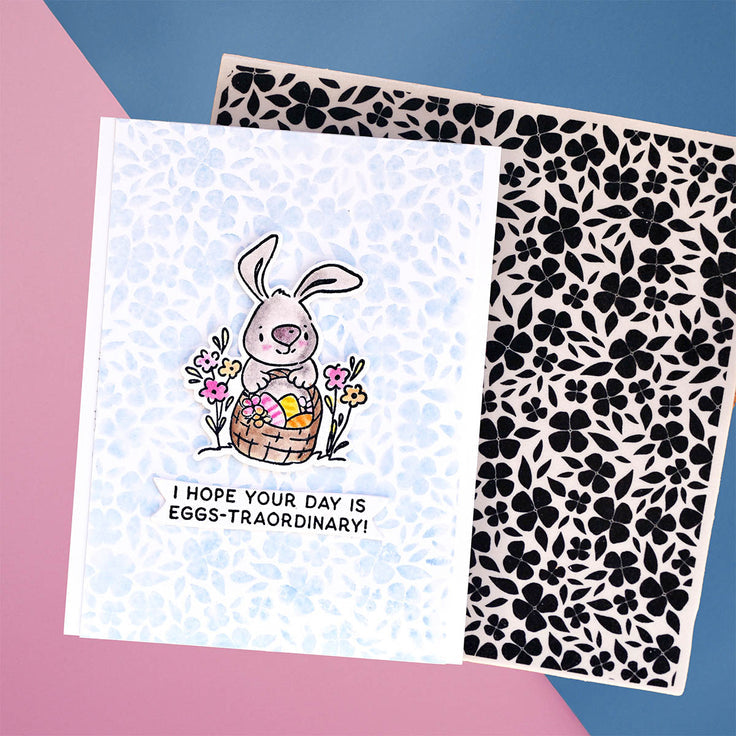 Bitty Botancials Background Stamp from Simon Hurley create.