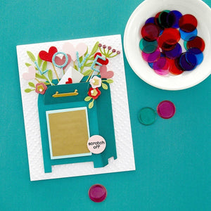 Dazzling Dots Embossing Folder from the Celebrate the Season Collection