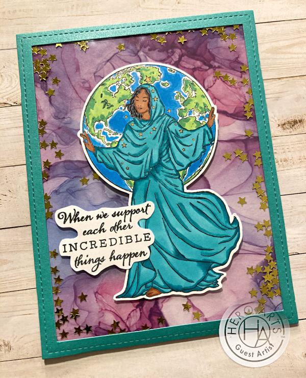 Hero Arts World Goddess Wood Stamps
