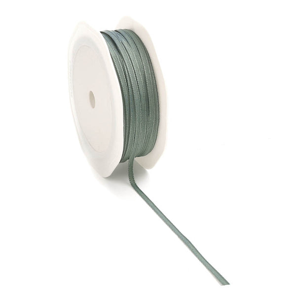 Vivant Texture Sage Green Narrow Ribbon - 21.87 yards