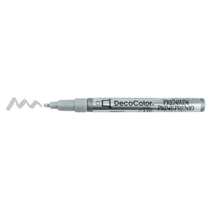 DecoColor by Marvy Uchida Premium Silver Metallic Marker from the Sealed by Spellbinders Collection