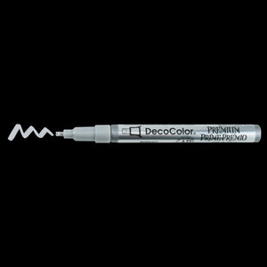 DecoColor by Marvy Uchida Premium Silver Metallic Marker from the Sealed by Spellbinders Collection