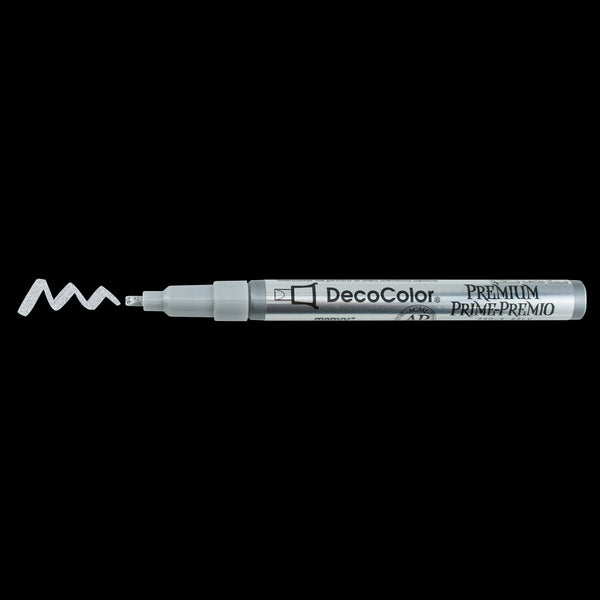 DecoColor by Marvy Uchida Premium Silver Metallic Marker from the Sealed by Spellbinders Collection