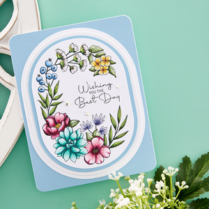 Essential Stylish Ovals Etched Dies from the Stylish Ovals Collection