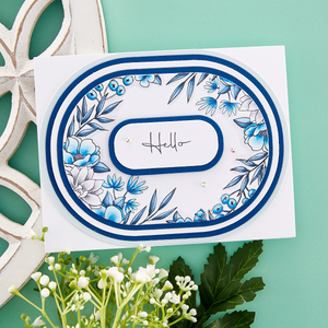 Essential Stylish Ovals Etched Dies from the Stylish Ovals Collection