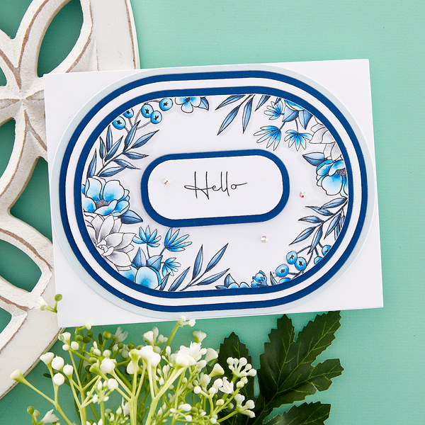 Essential Stylish Ovals Etched Dies from the Stylish Ovals Collection