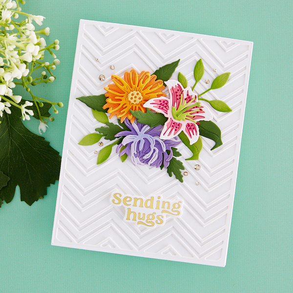 Must-Have Sentiments Glimmer Hot Foil Plate & Die Set from the Photosynthesis Collection by Simon Hurley