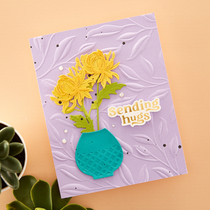 Must-Have Sentiments Glimmer Hot Foil Plate & Die Set from the Photosynthesis Collection by Simon Hurley