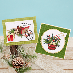Rustic Garden Etched Dies from the Country Road Collection by Annie Williams