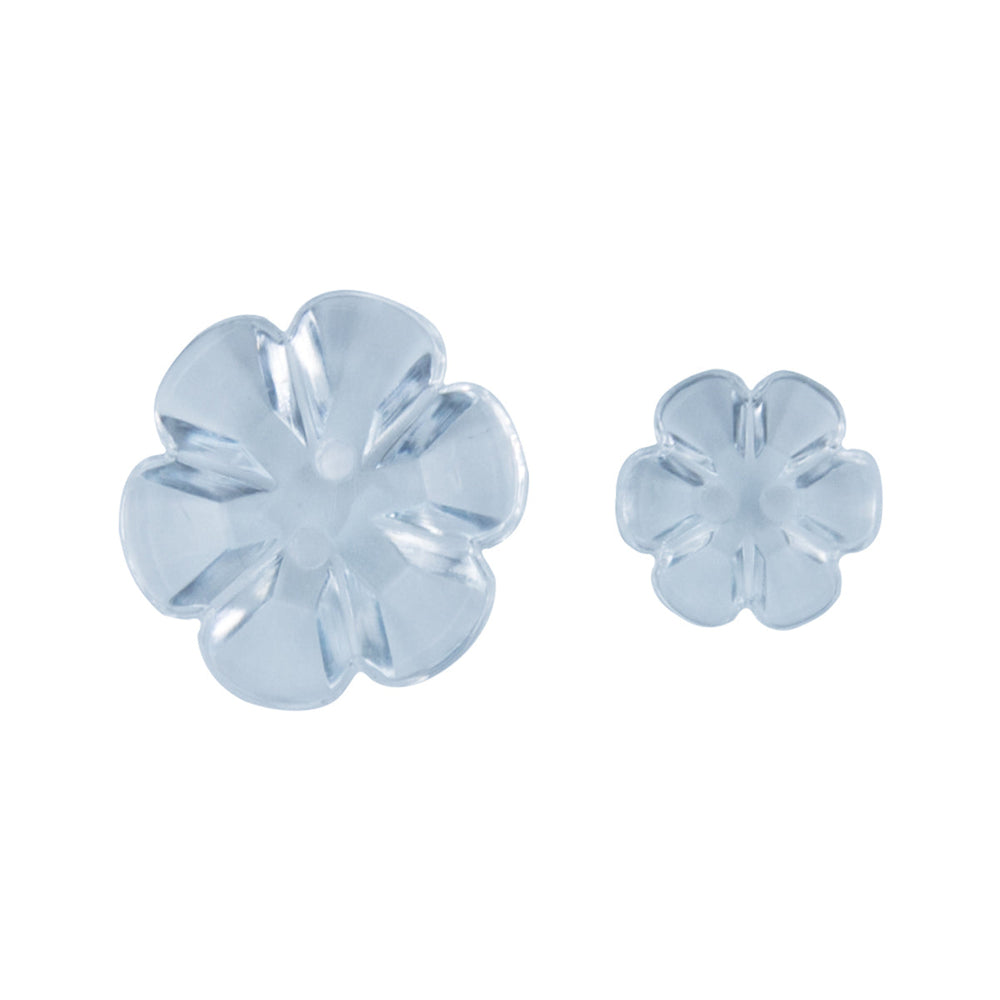 Clear Blooms Accents Buttons