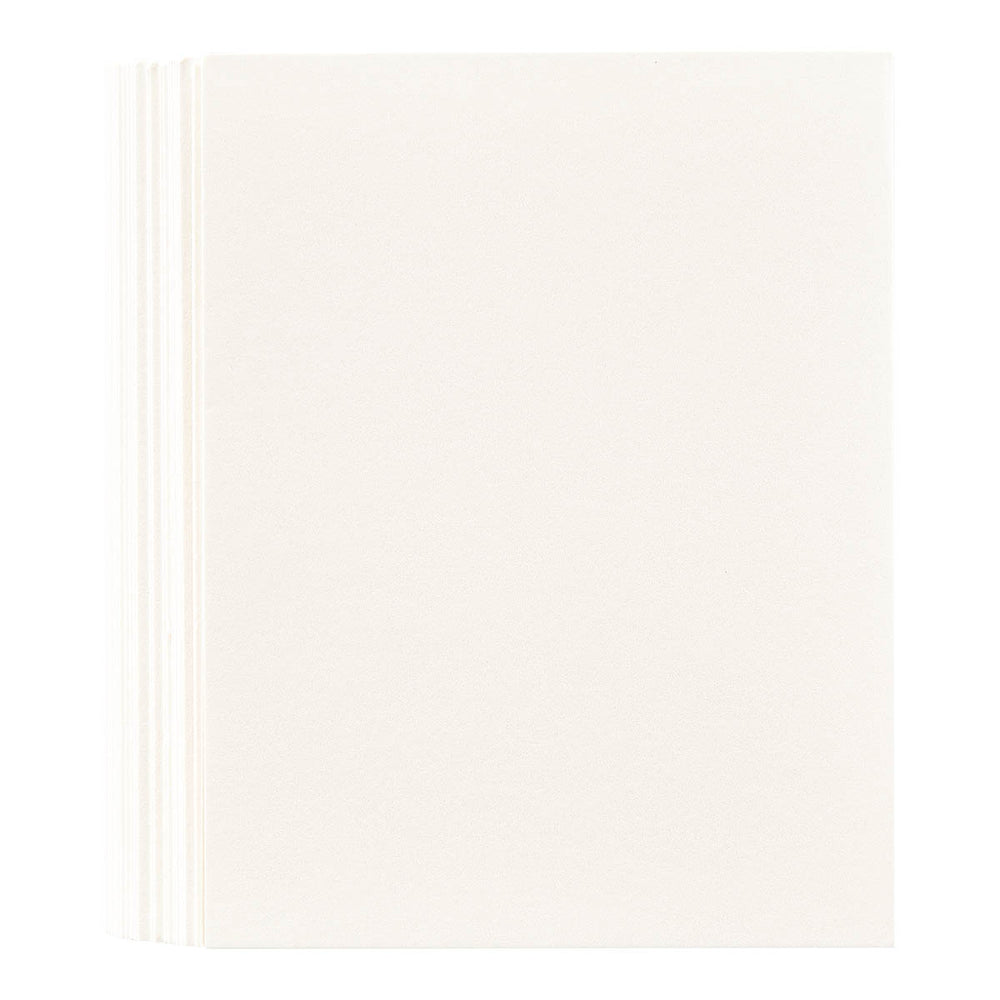 Bisque BetterPress A2 Cotton Card Panels  - 25 Pack
