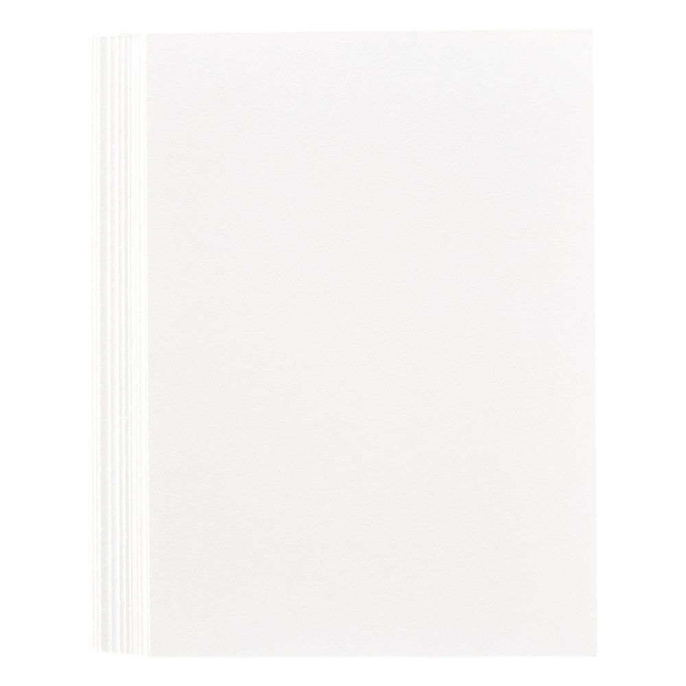 Porcelain BetterPress A7 Cotton Card Panels  - 25 Pack