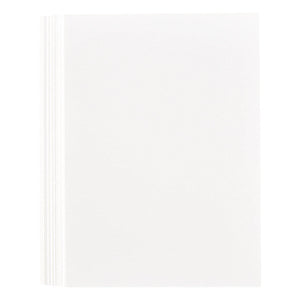 Porcelain BetterPress A7 Cotton Card Panels  - 25 Pack