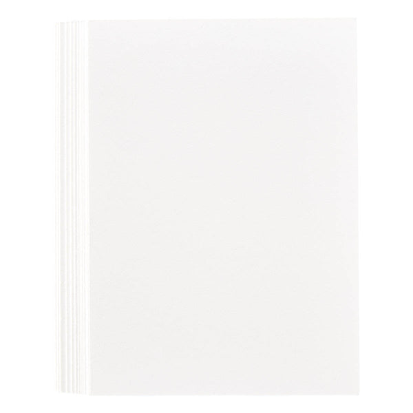 Porcelain BetterPress A7 Cotton Card Panels  - 25 Pack