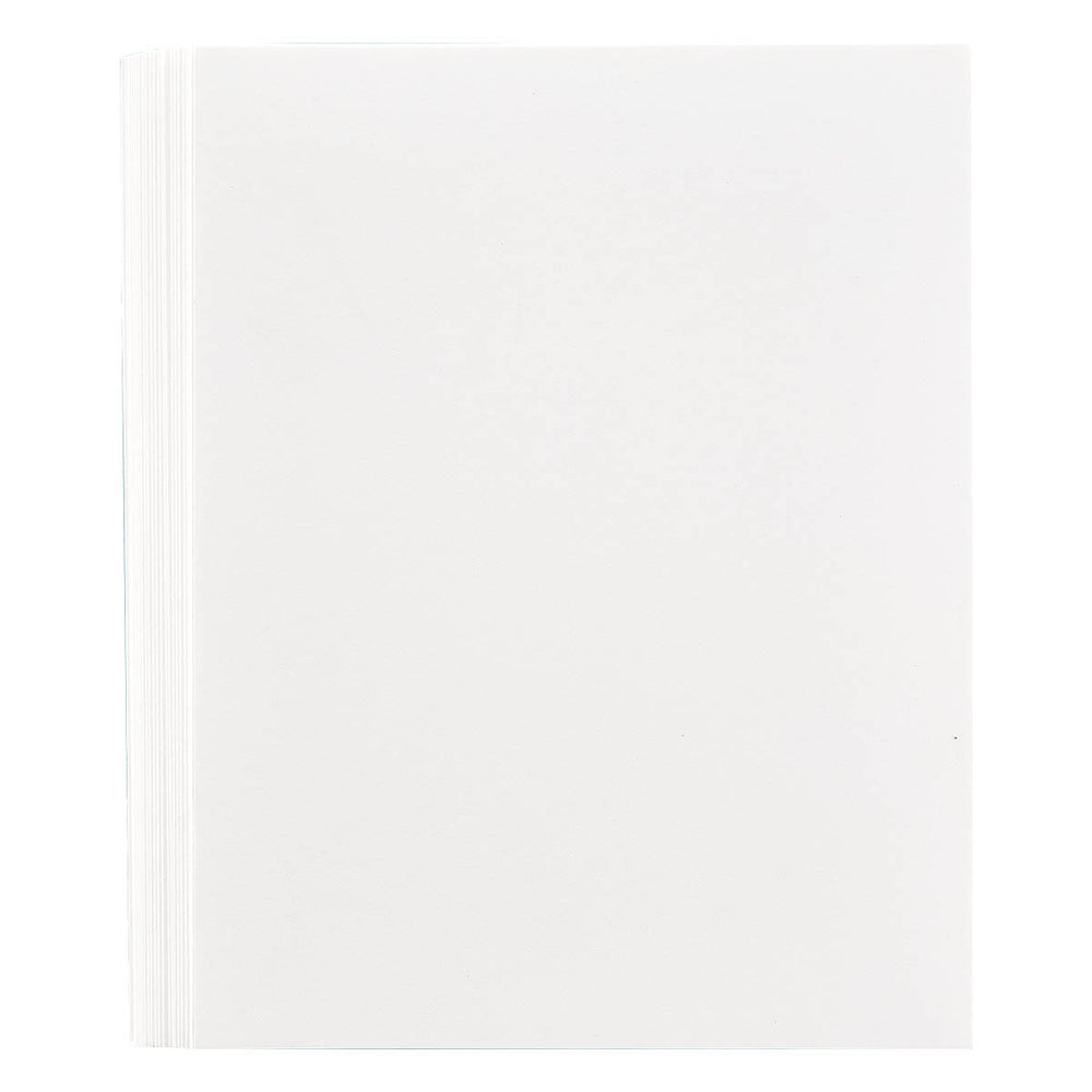 Porcelain BetterPress Cotton 8-1/2 x 11" Sheets - 25 Pack